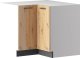 Szafka kuchenna narożna 90 CLARA DRP P/L dąb STOLKAR 1