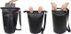 Wodoodporna torba typu Bucket 20L czarna 2