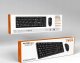 Zestaw klawiatura QWERTY + mysz przewodowy USB A K8605 U+U 3