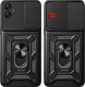 Hello Case ETUI PANCERNE DO SAMSUNG GALAXY A05 CZARNE ARMOR RING CASE   SZKŁO 9H 6