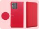 ETUI Z KLAPKĄ DO MOTOROLA EDGE 40 NEO CZERWONE MAGNETYCZNE CASE KABURA 3