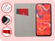ETUI Z KLAPKĄ DO HUAWEI P SMART 2019 / HONOR 10 LITE CZERWONE MAGNETYCZNE 2