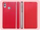 ETUI Z KLAPKĄ DO HUAWEI P SMART 2019 / HONOR 10 LITE CZERWONE MAGNETYCZNE 5