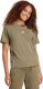 Koszulka damska adidas Essentials Small Logo Cotton khaki JI6074 M 1