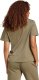 Koszulka damska adidas Essentials Small Logo Cotton khaki JI6074 L 3