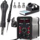 Stacja Lutownicza Lutownica 2w1 Grotowa Hot-Air Silverflo 8586D-II Techrebal 1