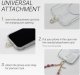 Crong Phone Charm - Smycz zawieszka do telefonu (Silver Beads) 2