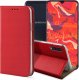 ETUI Z KLAPKĄ DO SAMSUNG GALAXY A50 / A30S / A50S CZERWONE MAGNETYCZNE CASE 1