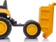 Traktor Na Akumulator Z łyżką BW-X002A Żółty 14