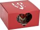 Filiżanka porcelanowa 220 ml + spodek Kolorowe Serca 4 10