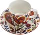 Filiżanka porcelanowa 220 ml + spodek Kolorowe Serca 4 1