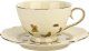 Filiżanka porcelanowa 260 ml + spodek Motylki 1