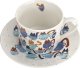 Filiżanka porcelanowa 230 ml + spodek Koty w filiżankach 1