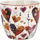 Kubek porcelanowy 460 ml Kolorowe Serca 1 4