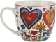 Kubek porcelanowy 460 ml Kolorowe Serca 2 2