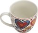 Kubek porcelanowy 460 ml Kolorowe Serca 2 5
