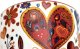 Kubek porcelanowy 460 ml Kolorowe Serca 4 2