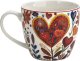 Kubek porcelanowy 460 ml Kolorowe Serca 4 3