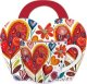 Kubek porcelanowy 460 ml Kolorowe Serca 4 7