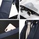 Plecak wodoodporny Bange na laptopa 15.6" miejski podróżny 47x31x15-25 cm do pracy samolotu męski damski z portem USB Granatowy 10
