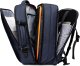 Plecak wodoodporny Bange na laptopa 15.6" miejski podróżny 47x31x15-25 cm do pracy samolotu męski damski z portem USB Granatowy 5