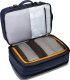 Plecak wodoodporny Bange na laptopa 15.6" miejski podróżny 47x31x15-25 cm do pracy samolotu męski damski z portem USB Granatowy 7
