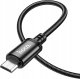 Kabel USB Hoco USB-A - microUSB 2 m Czarny 2