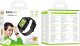 HOCO smartwatch dla dzieci z funkcją rozmowy 4G Y104 czarny 3