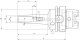Uchwyt zaciskowy precyzyjny HPH Multi3  3mm HSK-A63 WTE 1