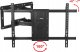 100kg Uchwyt do Telewizora 50-120 cali VX-502 Ultra Mocny Wieszak TV Uniwersalny 19