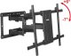 100kg Uchwyt do Telewizora 50-120 cali VX-502 Ultra Mocny Wieszak TV Uniwersalny 4