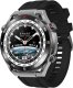 Smartwatch Veltori VT100-1 + Czarny Pasek Silikonowy + Czarny Eko Skóra 1