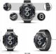 Smartwatch Veltori VT100-1 + Czarny Pasek Silikonowy + Czarny Eko Skóra 7