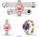 Smartwatch Damski Veltori VT350-1 Bransoleta Różowe Złoto 5