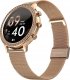 Smartwatch Damski Veltori VT310-1 Złota Bransoleta + Różowy Pasek Silikonowy 3