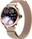 Smartwatch Damski Veltori VT340-1 Złota Bransoleta + Różowy Pasek Silikonowy 1
