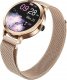 Smartwatch Damski Veltori VT340-1 Złota Bransoleta + Różowy Pasek Silikonowy 3