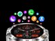 Zegarek męski SMARTWATCH GRAVITY ASTON GT9-3 srebrny/ 3 paski 9