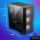 Komputer BSG Raptor V2 Intel Core i7 GeForce RTX 4060 16GB DDR4 1000GB SSD Windows 11 4