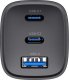 Ładowarka Havit Ładowarka UC20 EU USB-C+USB-C+USB-A (czarny) 2