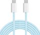 Kabel USB Kruger&Matz USB-C - USB-C 1 m Niebieski 2