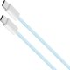 Kabel USB Kruger&Matz USB-C - USB-C 1 m Niebieski 3