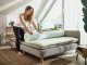 Mattress topper DORMEO ALOE VERA 5 ZONES TOPPER, 4 x 90 x 200 cm, 100% polyester 3