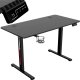 Biurko gamingowe SHADOW GAMER elektryczne 1.0 czarne 120 cm 14