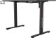 Biurko gamingowe SHADOW GAMER elektryczne 1.0 czarne 120 cm 5