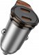 HOCO ładowarka samochodowa 2 x Typ C PD QC3.0 45W NZ16B szara 1