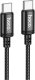 HOCO kabel Typ C do Typ C 3A 60W X89 1 m czarny 2