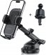 Uchwyt samochodowy na kokpit / szybę / do kratki Tech-Protect V8 Universal Dashboard & Vent Car Mount Black 2