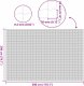 vidaXL Siatka dla kota przezroczysta 3x2 m Nylon 5