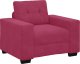 vidaXL Sofa Fotel Wino Czerwone 59 cm Aksamit 2